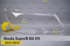 Скло фари Skoda SuperB B6 (2013-2015) рест праве