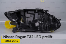 Корпус фари Nissan Rogue T32 LED (2013-2017) дорест правий