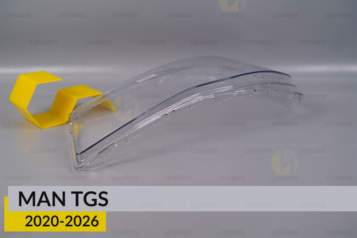 Скло фари MAN TGS (2020-2026) ліве