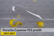 Стекло фары Porsche Cayenne 955 (2003-2007) дорест правое