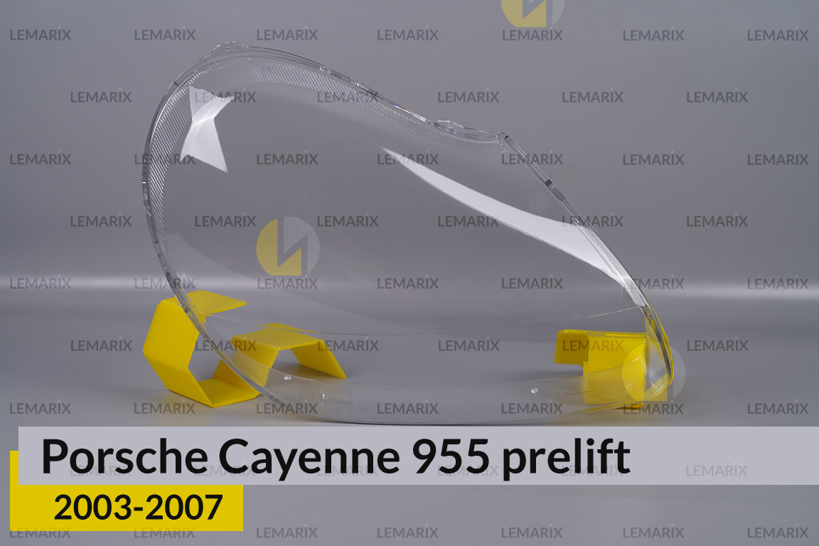Скло фари Porsche Cayenne 955 (2003-2007) дорест праве