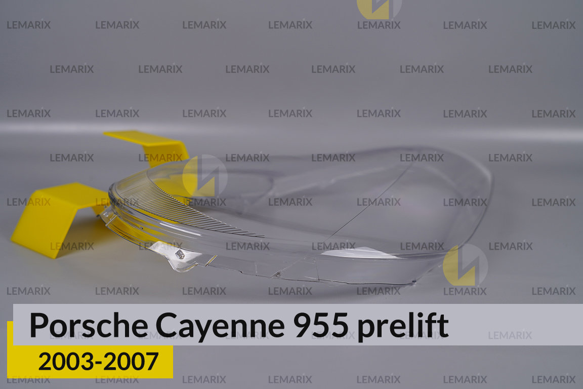 Скло фари Porsche Cayenne 955 (2003-2007) дорест праве