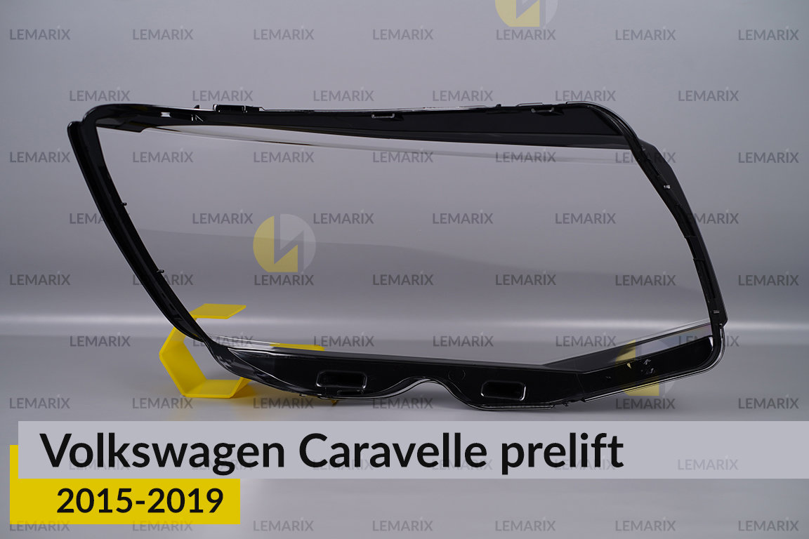 Скло фари VW Volkswagen Caravelle (2015-2019) дорест ліве