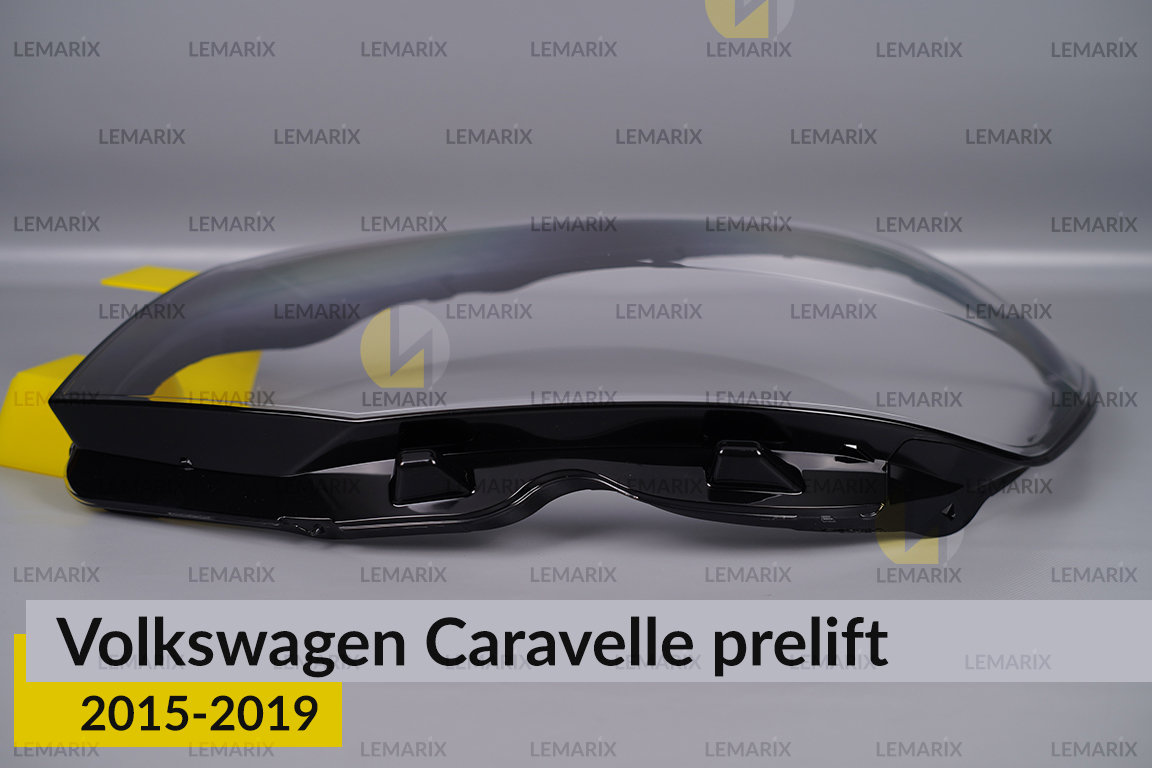 Скло фари VW Volkswagen Caravelle (2015-2019) дорест ліве