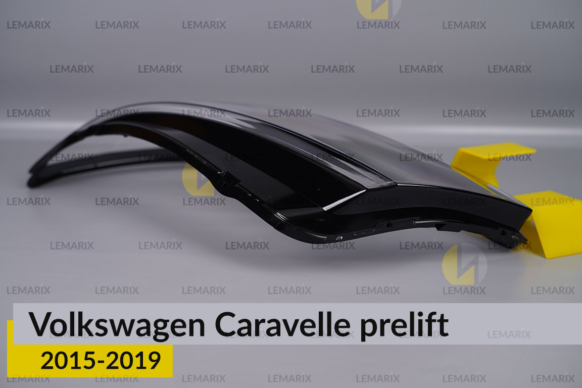 Скло фари VW Volkswagen Caravelle (2015-2019) дорест ліве