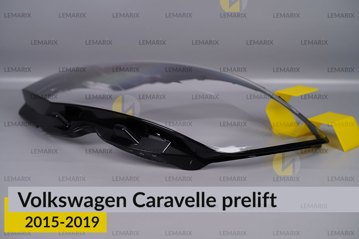 Скло фари VW Volkswagen Caravelle (2015-2019) дорест ліве