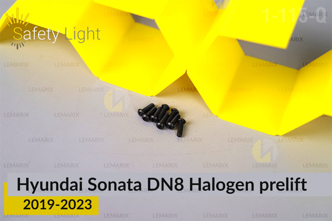 Перехідна рамка для Hyundai Sonata DN8 Halogen (2019-2023) дорест