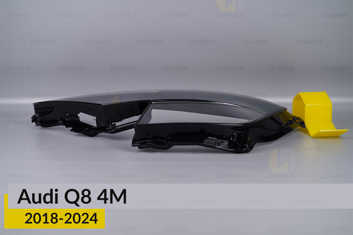 Скло фари Audi Q8 4M (2018-2024) ліве