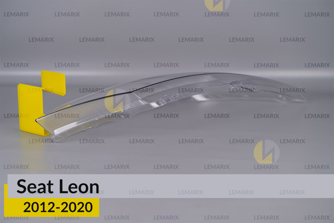 Скло фари Seat Leon (2012-2020) праве