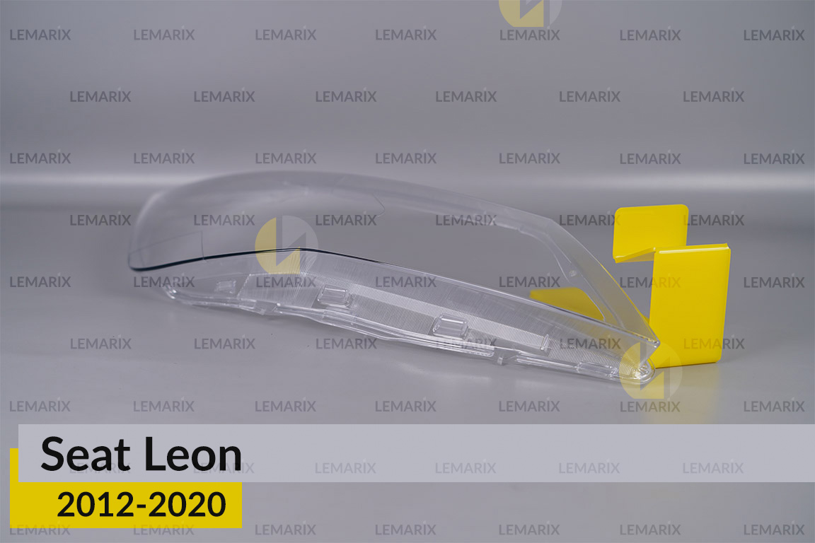 Скло фари Seat Leon (2012-2020) праве