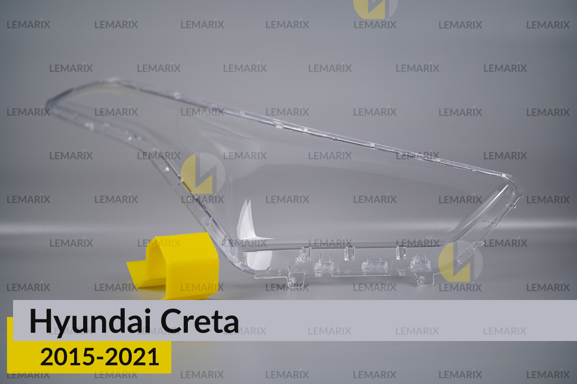 Скло фари Hyundai Creta (2015-2021) ліве
