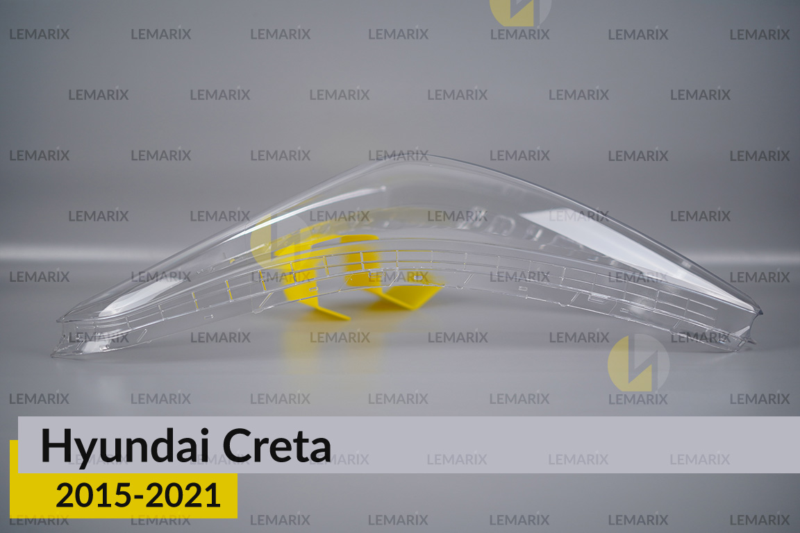 Скло фари Hyundai Creta (2015-2021) ліве