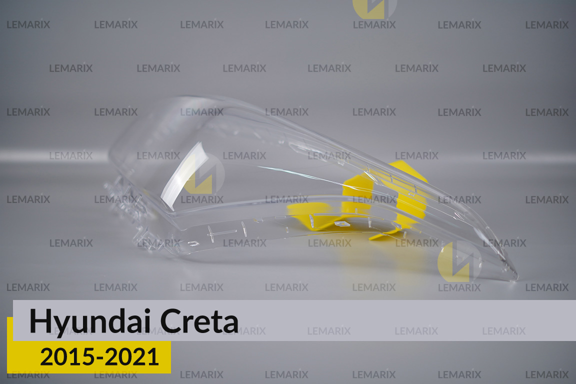 Скло фари Hyundai Creta (2015-2021) ліве