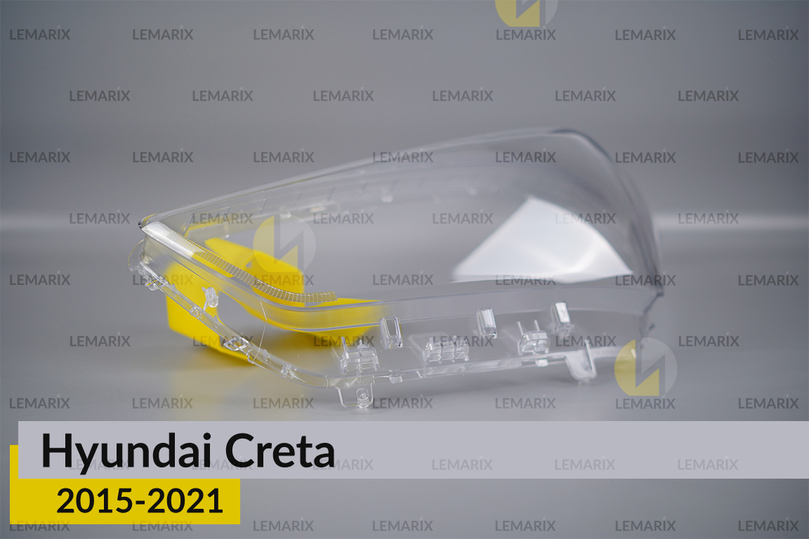 Скло фари Hyundai Creta (2015-2021) ліве