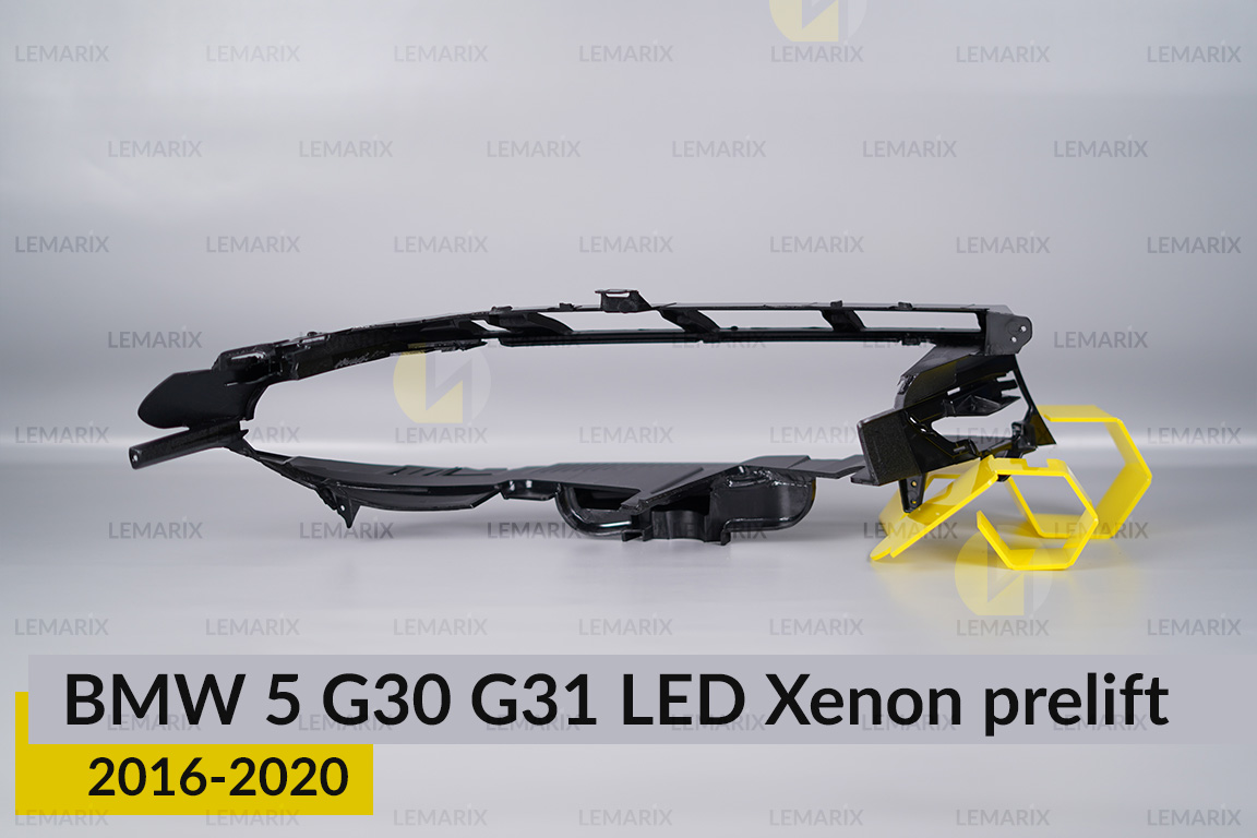 Декоративна маска BMW 5 G30 G31 LED Xenon (2016-2020) дорест ліва
