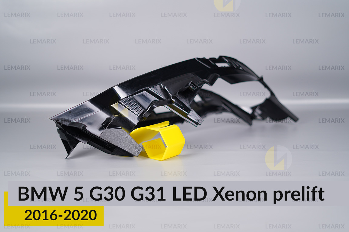 Декоративна маска BMW 5 G30 G31 LED Xenon (2016-2020) дорест ліва