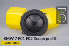 Кришка ковпак заглушка фари BMW 7 F01 F02 Xenon (2008-2012) дорест велика ліва/права