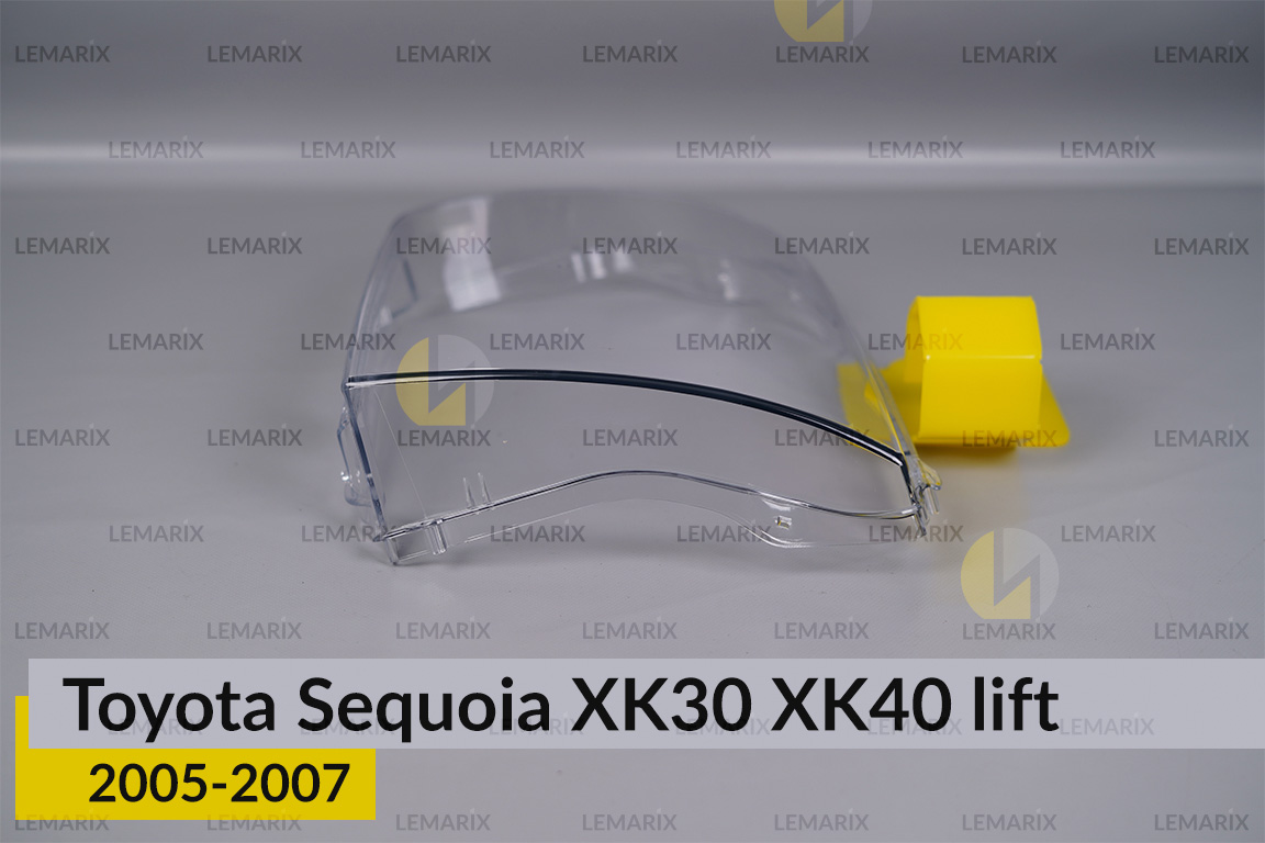 Скло фари Toyota Sequoia XK30 XK40 (2005-2007) рест ліве