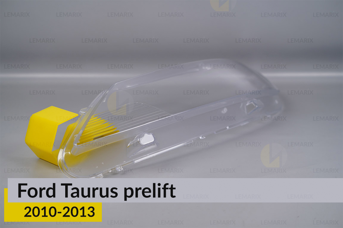 Скло фари Ford Taurus (2010-2013) дорест ліве