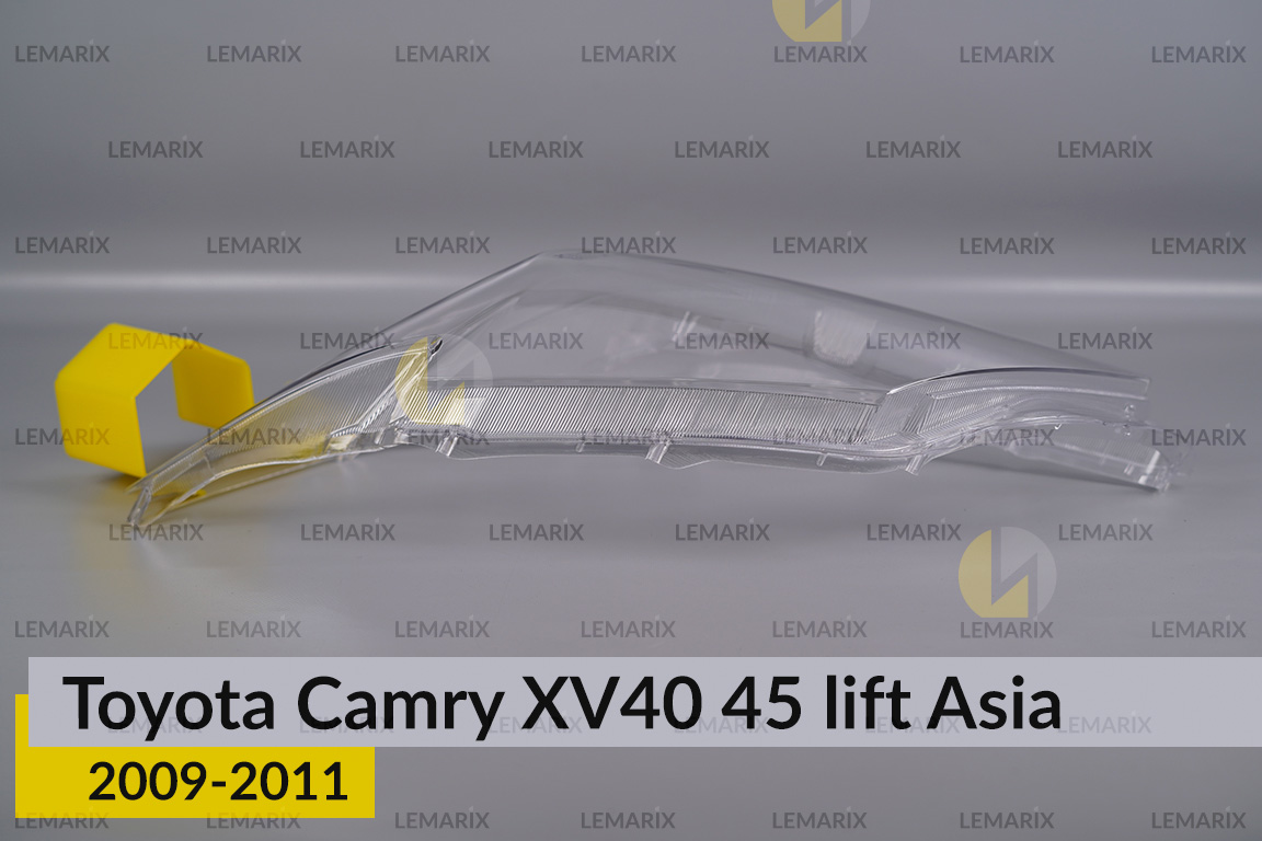 Скло фари Toyota Camry XV40 45 Asia (2009-2011) рест ліве