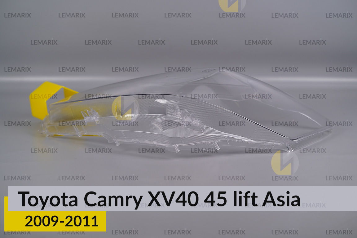 Скло фари Toyota Camry XV40 45 Asia (2009-2011) рест ліве