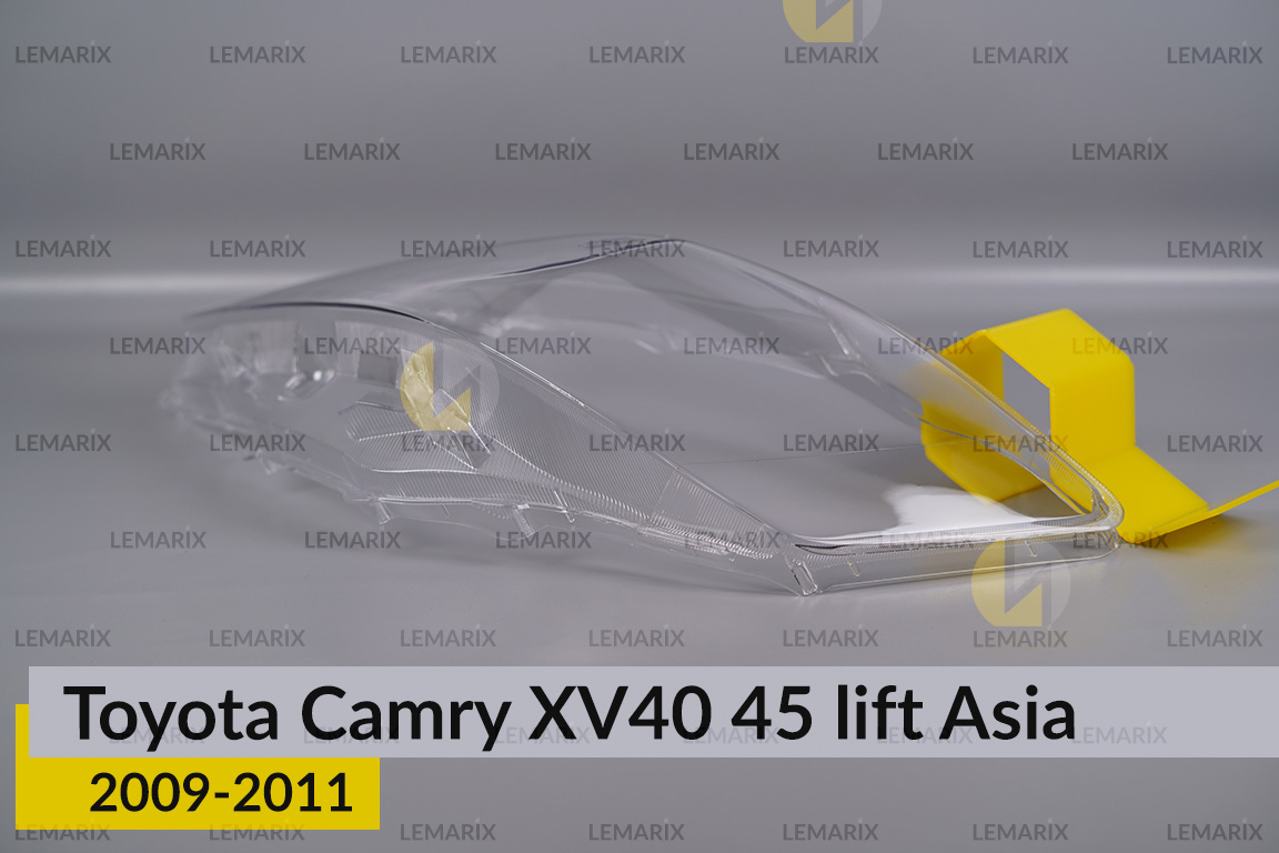 Скло фари Toyota Camry XV40 45 Asia (2009-2011) рест ліве