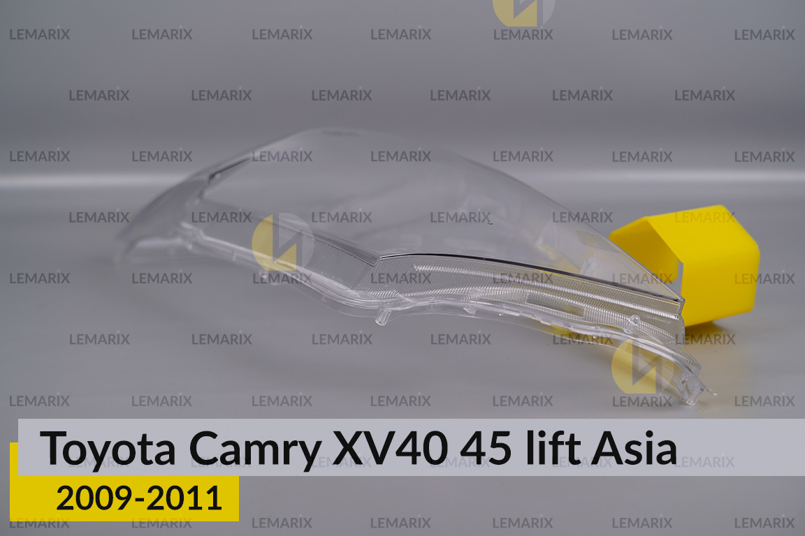 Скло фари Toyota Camry XV40 45 Asia (2009-2011) рест ліве