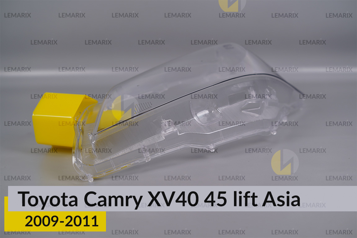 Скло фари Toyota Camry XV40 45 Asia (2009-2011) рест ліве