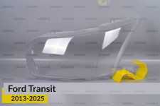 Скло фари Ford Transit (2013-2025) ліве