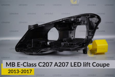 Корпус фари Mercedes-Benz E-Class C207 A207 LED Coupe (2013-2017) рест лівий