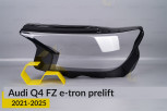 Скло фари Audi Q4 FZ e-tron (2021-2025) дорест ліве