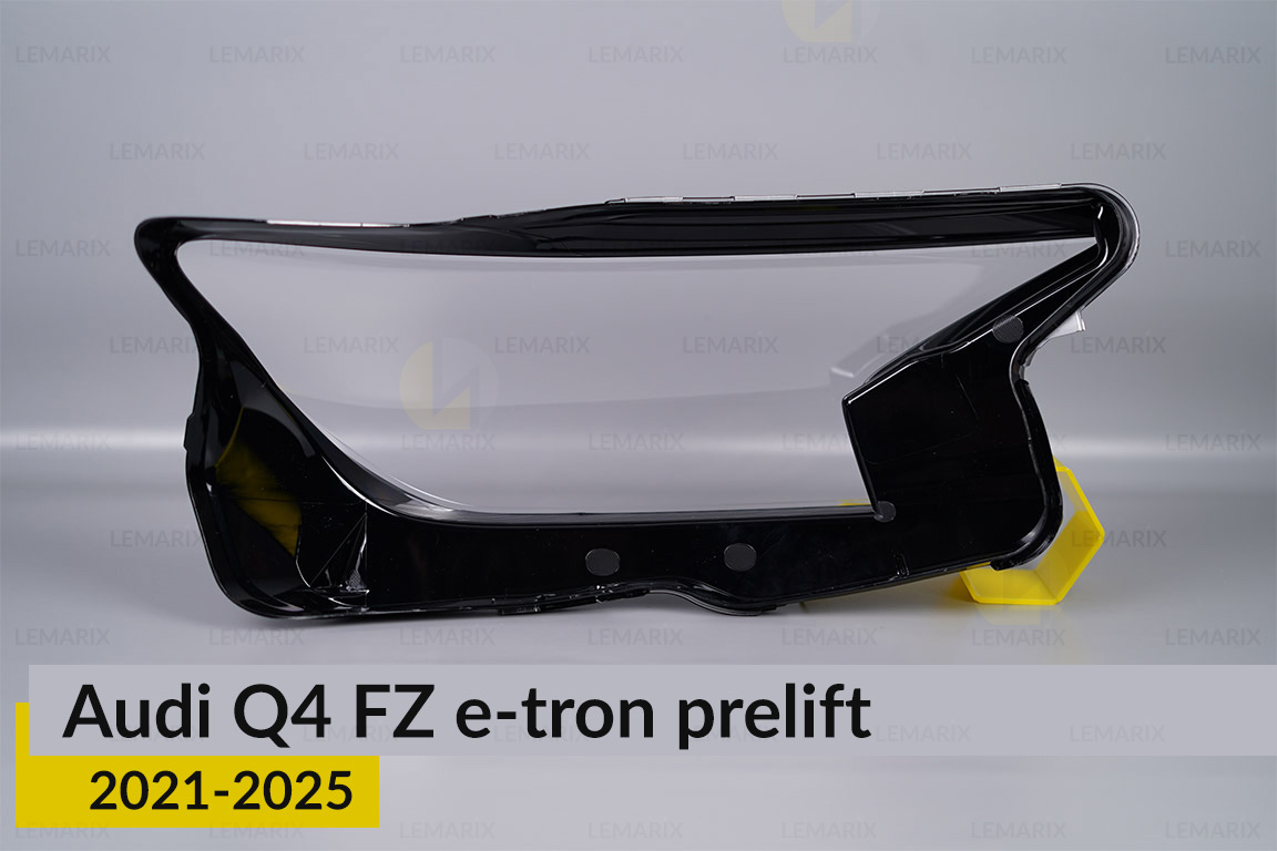 Скло фари Audi Q4 FZ e-tron (2021-2025) дорест ліве