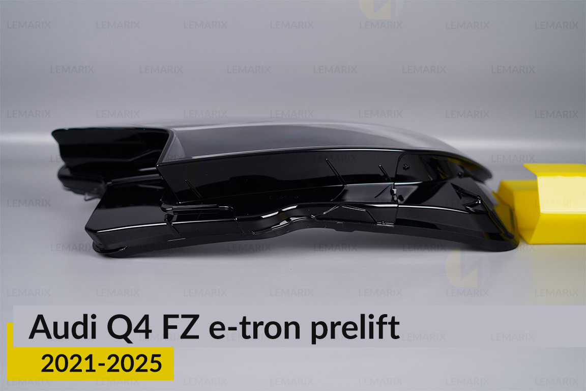 Скло фари Audi Q4 FZ e-tron (2021-2025) дорест ліве