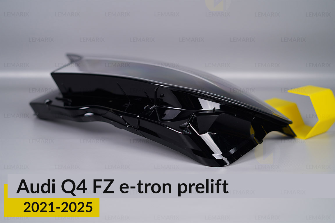 Скло фари Audi Q4 FZ e-tron (2021-2025) дорест ліве