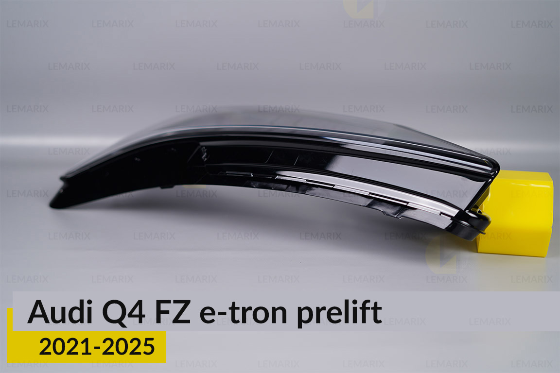 Скло фари Audi Q4 FZ e-tron (2021-2025) дорест ліве