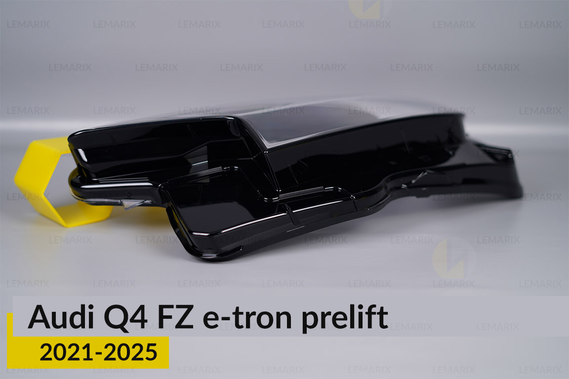 Скло фари Audi Q4 FZ e-tron (2021-2025) дорест ліве