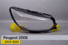 Скло фари Peugeot 2008 (2019-2025) праве