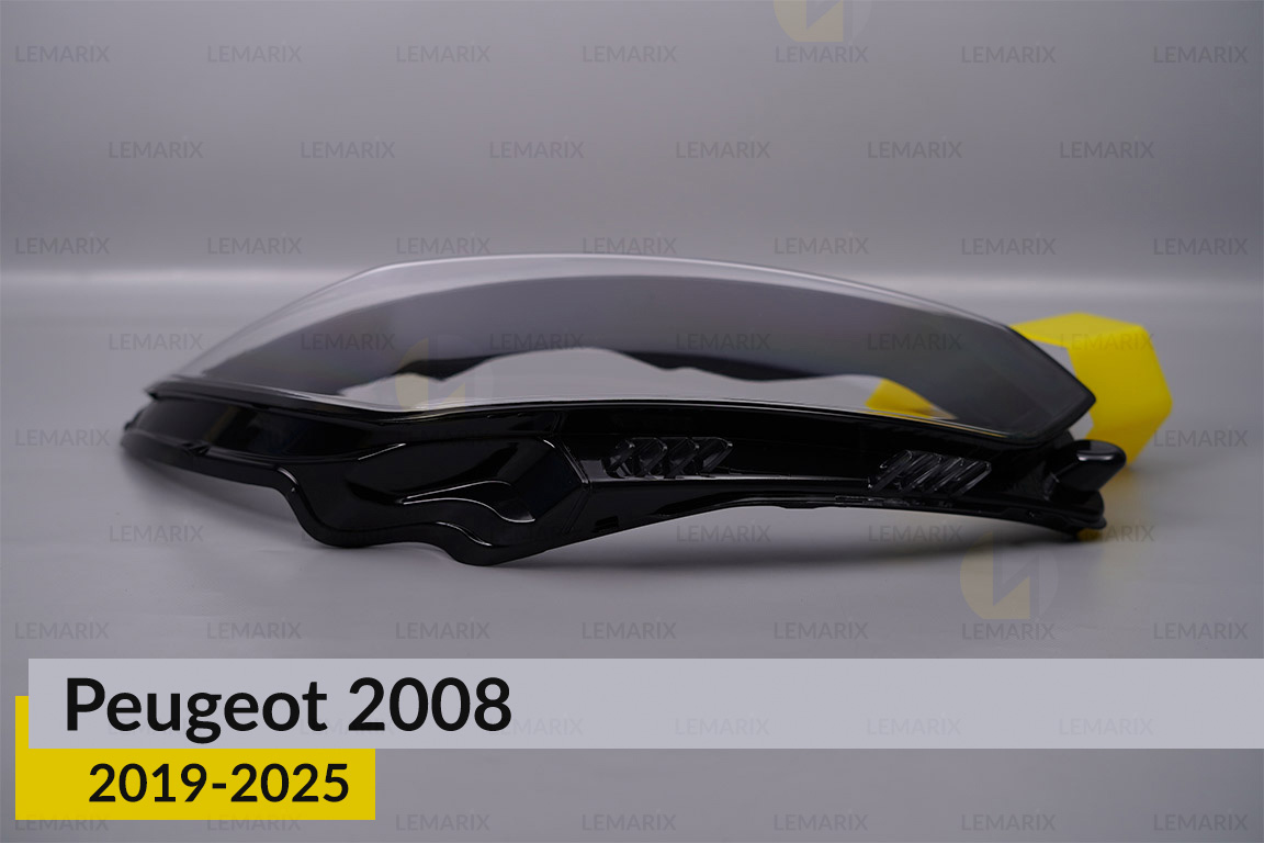Скло фари Peugeot 2008 (2019-2025) праве