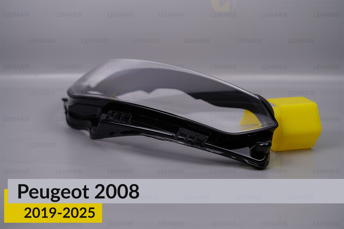 Скло фари Peugeot 2008 (2019-2025) праве