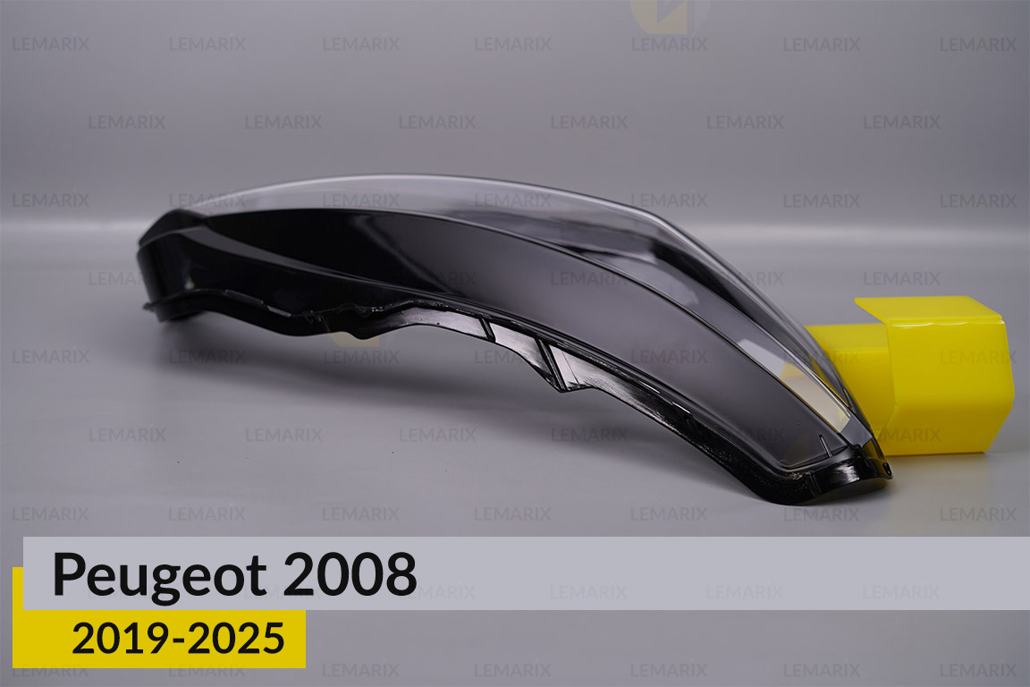 Скло фари Peugeot 2008 (2019-2025) праве