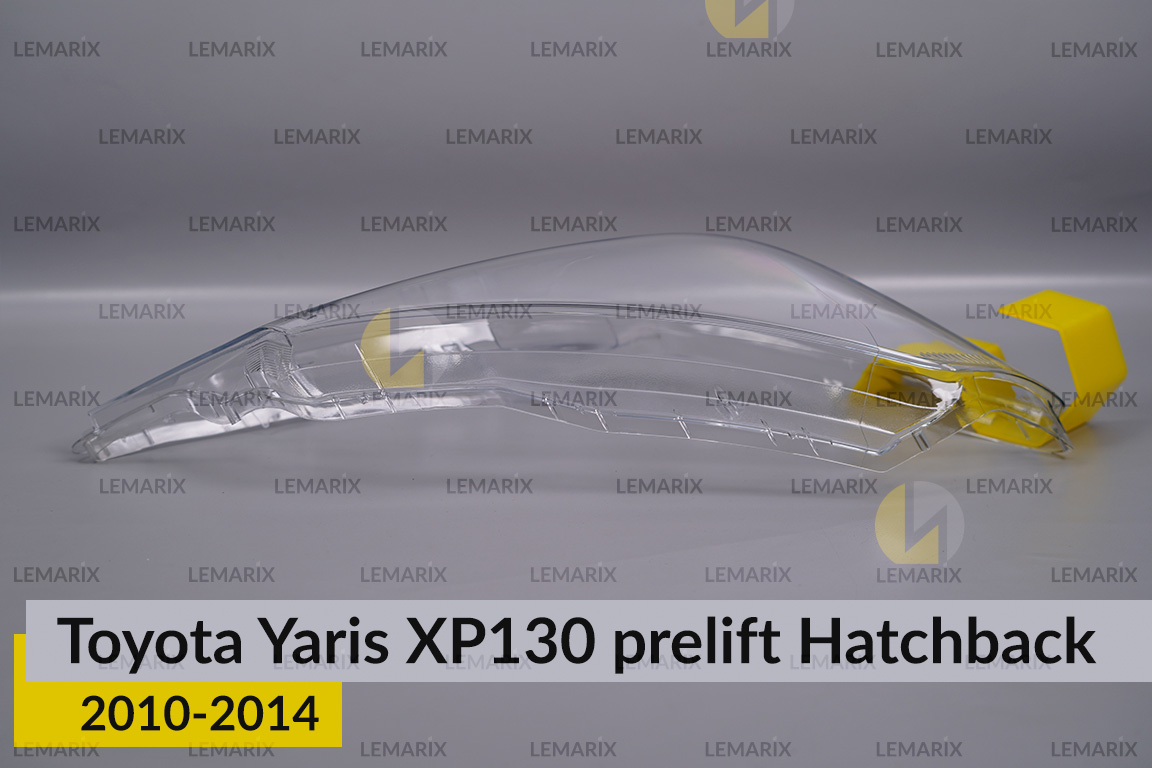 Скло фари Toyota Yaris XP130 Hatchback (2010-2014) дорест праве