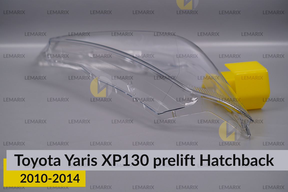 Скло фари Toyota Yaris XP130 Hatchback (2010-2014) дорест праве