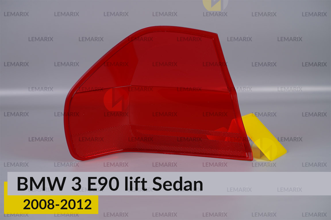 Скло заднього ліхтаря зовнішнє в крилі BMW 3 E90 Sedan (2008-2012) рест праве