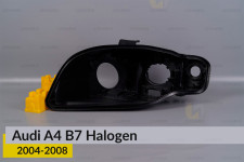 Корпус фары Audi A4 B7 Halogen (2004-2008) левый