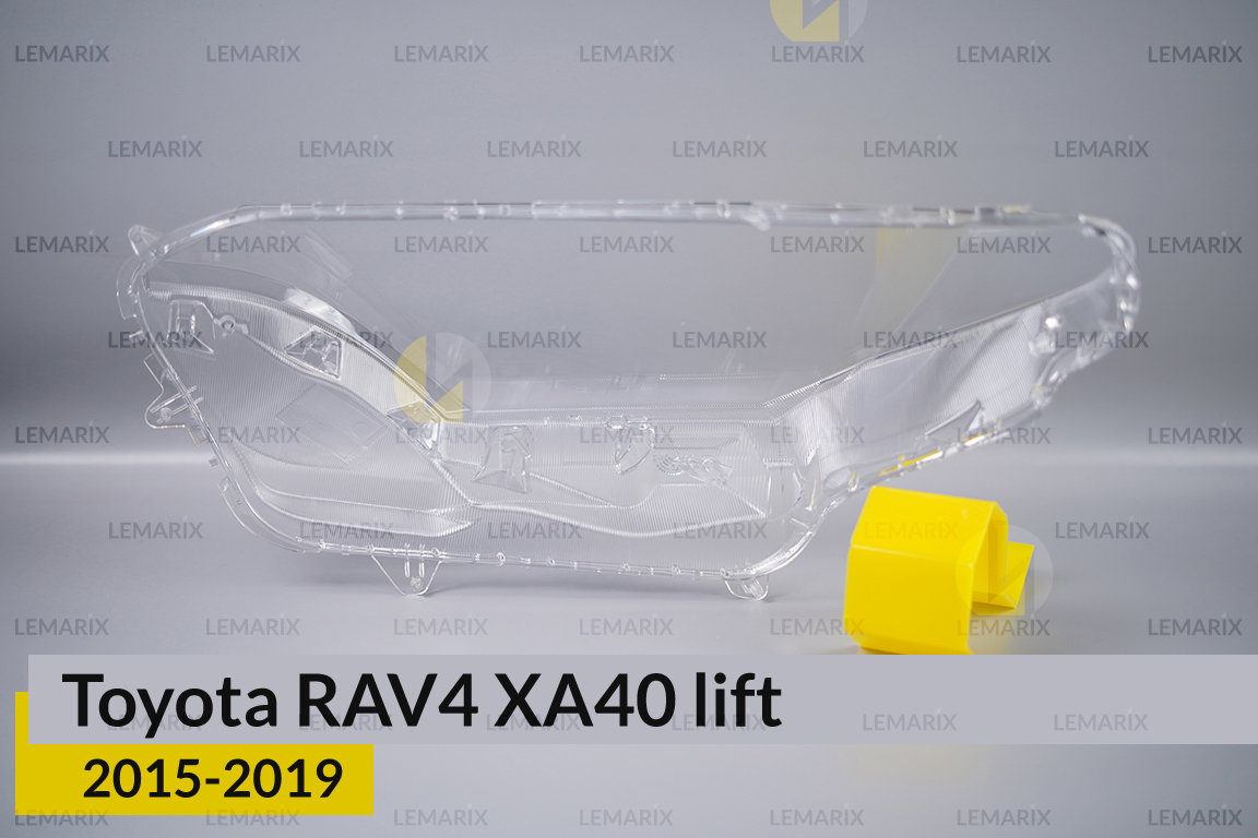 Скло фари Toyota RAV4 XA40 (2015-2019) рест праве