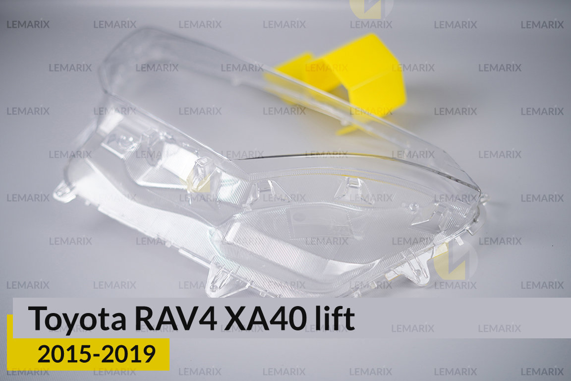 Скло фари Toyota RAV4 XA40 (2015-2019) рест праве