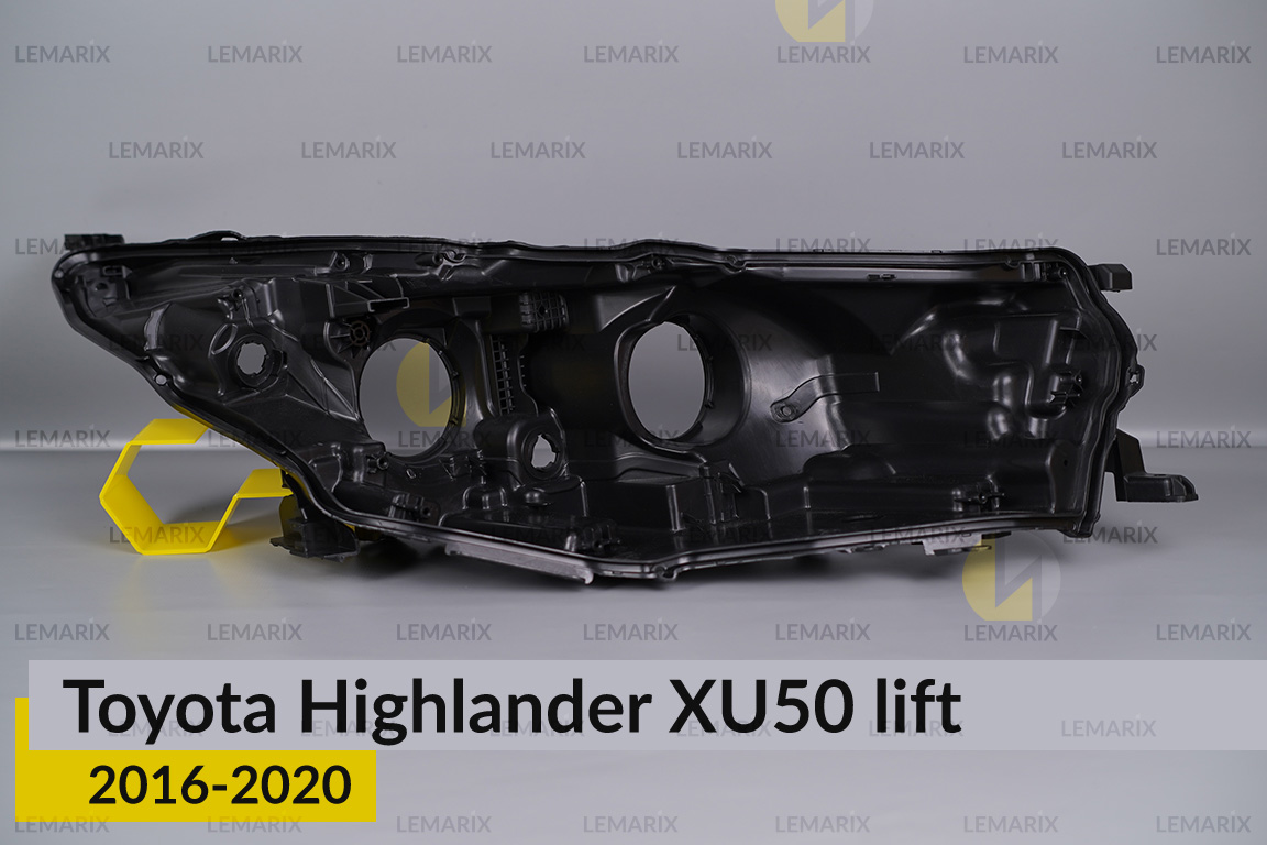 Корпус фари Toyota Highlander XU50 (2016-2020) рест правий