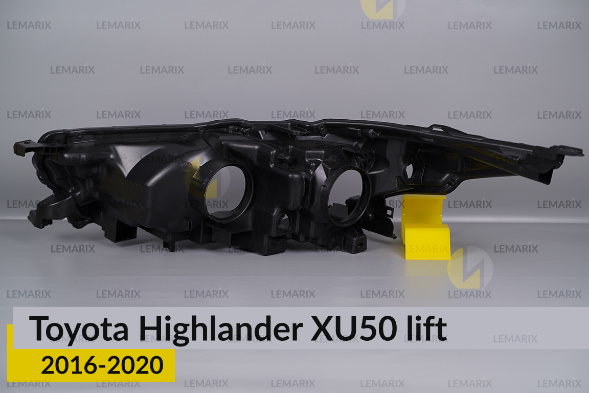 Корпус фари Toyota Highlander XU50 (2016-2020) рест правий