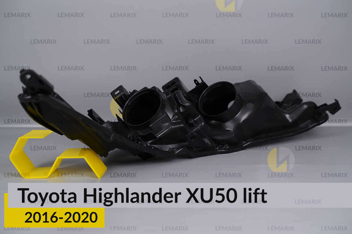 Корпус фари Toyota Highlander XU50 (2016-2020) рест правий