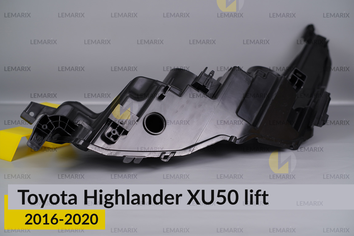 Корпус фари Toyota Highlander XU50 (2016-2020) рест правий